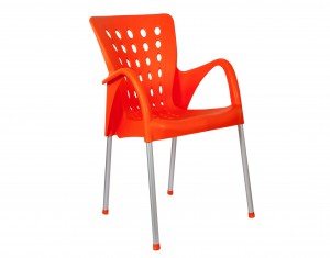 Fauteuil Pilote orange