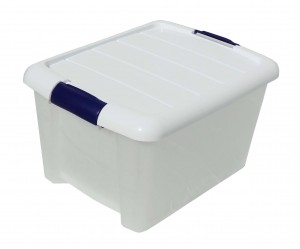 Boite de rangement avec couvercle 20 L