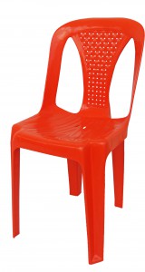 Chaise orange