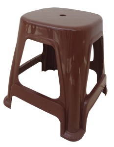 Tabouret Luxe GM marron