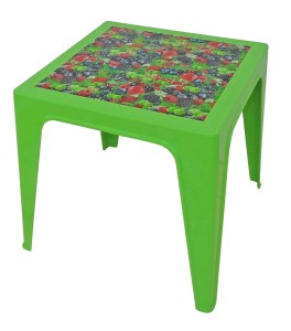 Table Monobloc 60x60x60 vert