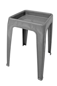 Tabouret café gris